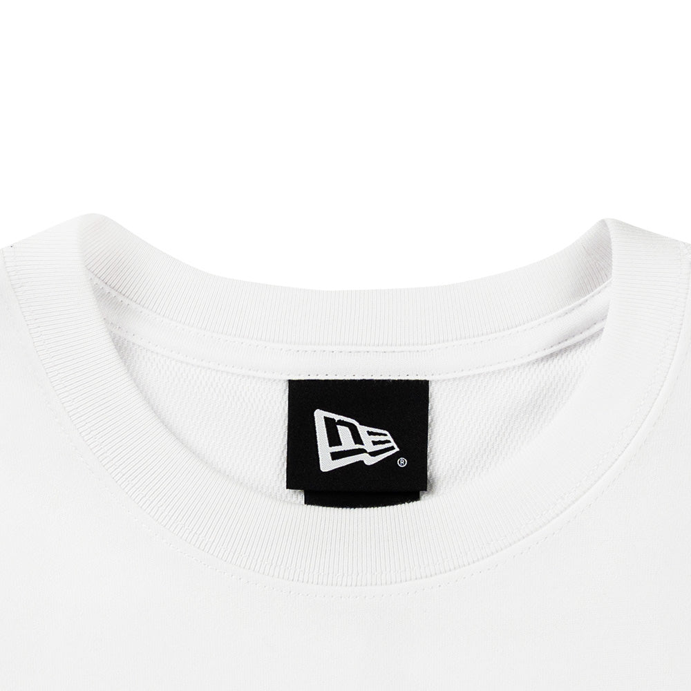 New Era Los Angeles Dodgers Jelly Pack White Women Short Sleeve Boxy T-Shirt