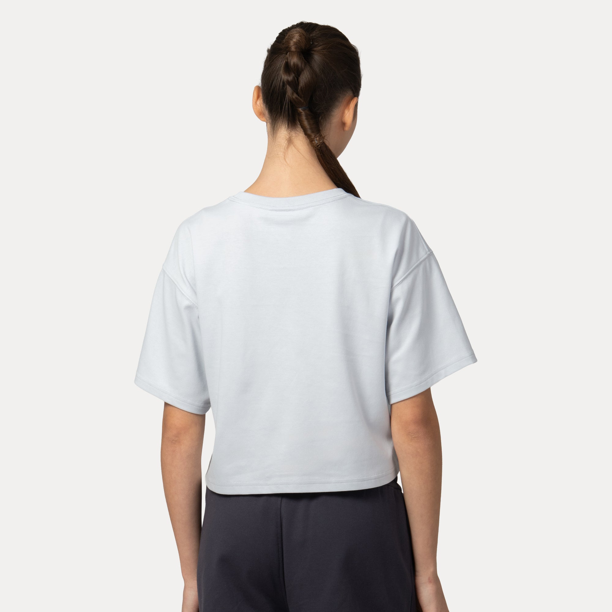 New Era Los Angeles Dodgers Color Era SS26 Silver Snow Women COOLERA Bosy Short Sleeve T-Shirt