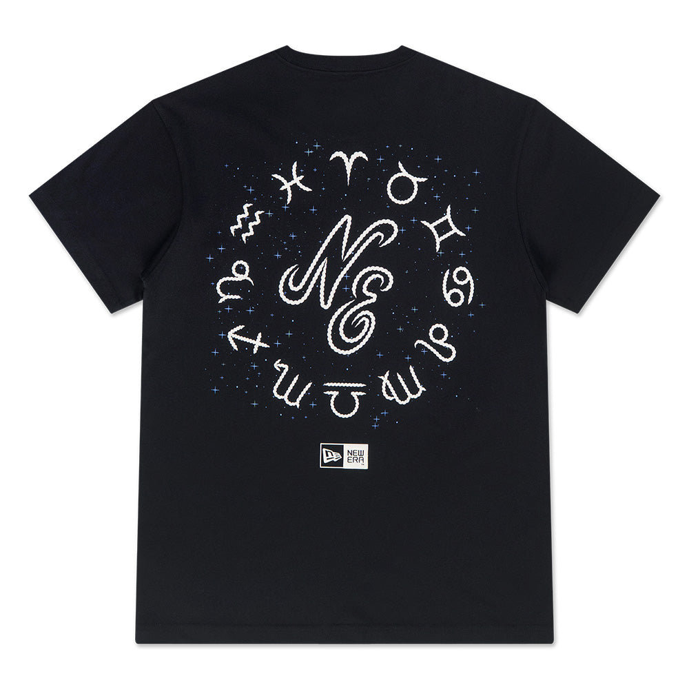 New Era Zodiac Sign Pack SS26 Black COOLERA Short Sleeve T-Shirt