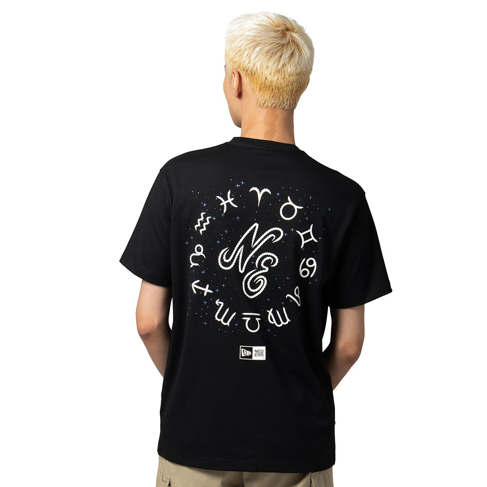 New Era Zodiac Sign Pack SS26 Black COOLERA Short Sleeve T-Shirt
