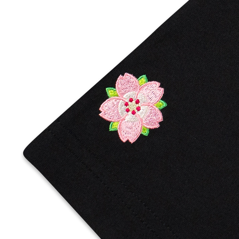 New Era Script Sakura Pack SS26 Black COOLERA Short Sleeve T-Shirt