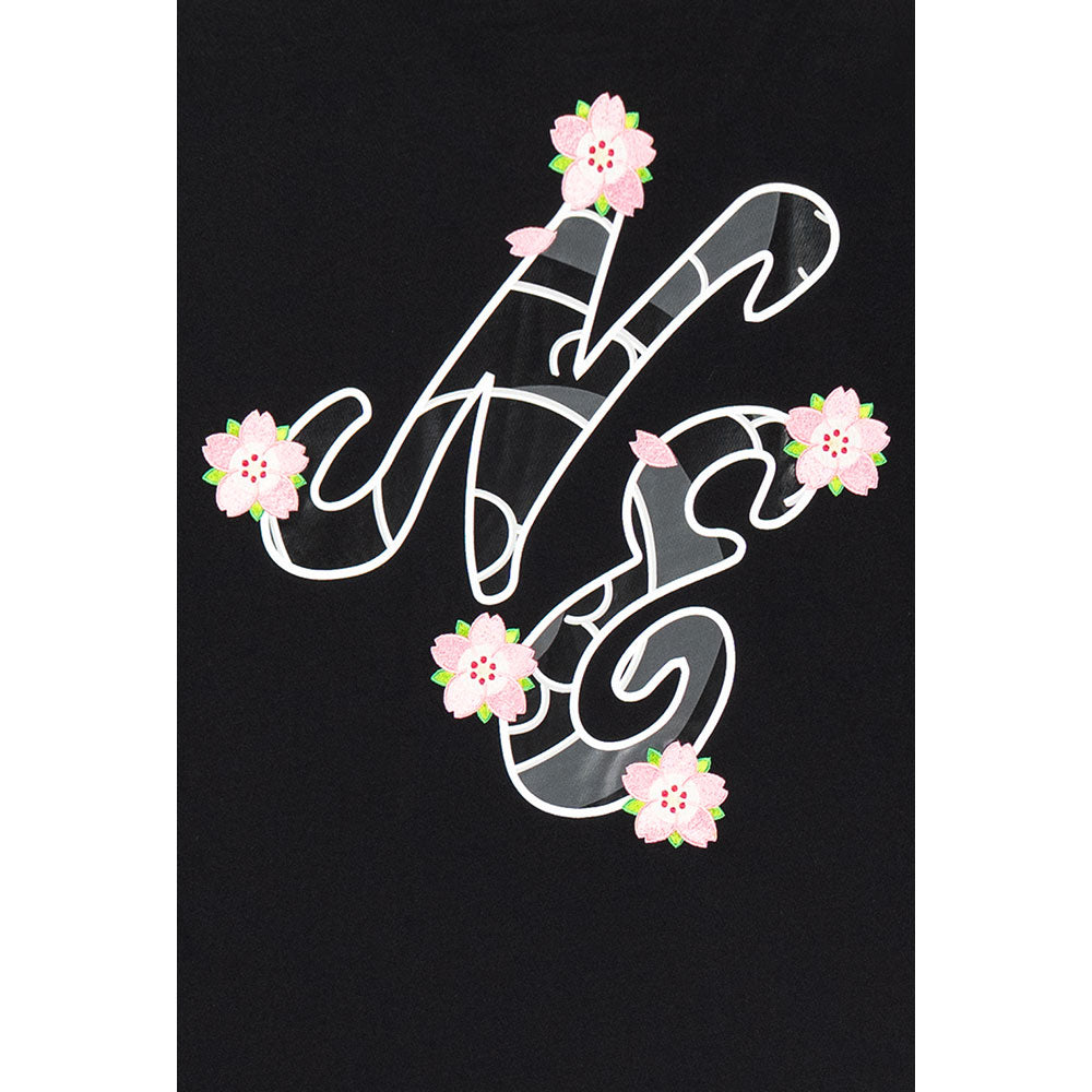 New Era Script Sakura Pack SS26 Black COOLERA Short Sleeve T-Shirt