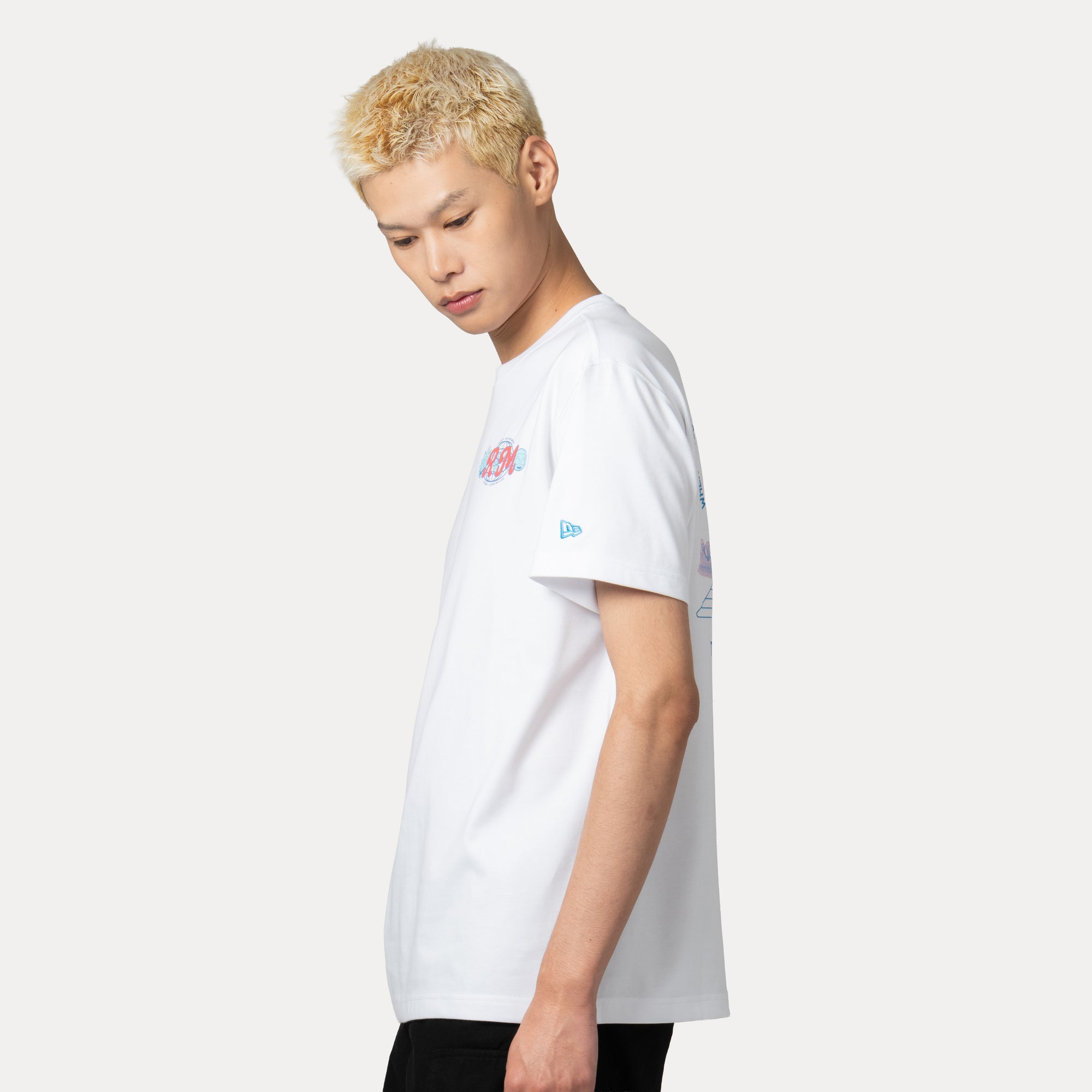 New Era x Rick & Morty White COOLERA Short Sleeve T-Shirt