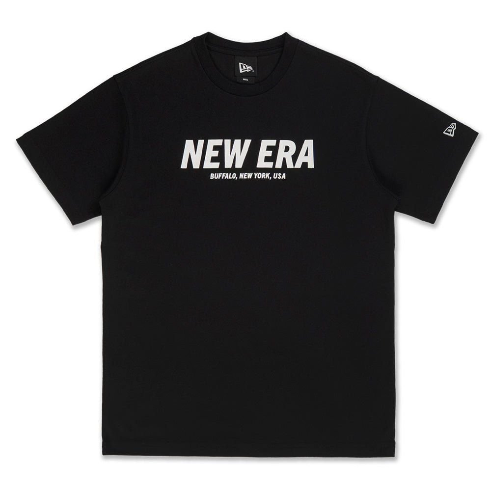 New Era Wordmark Basic SS26 Black COOLERA Short Sleeve T-Shirt