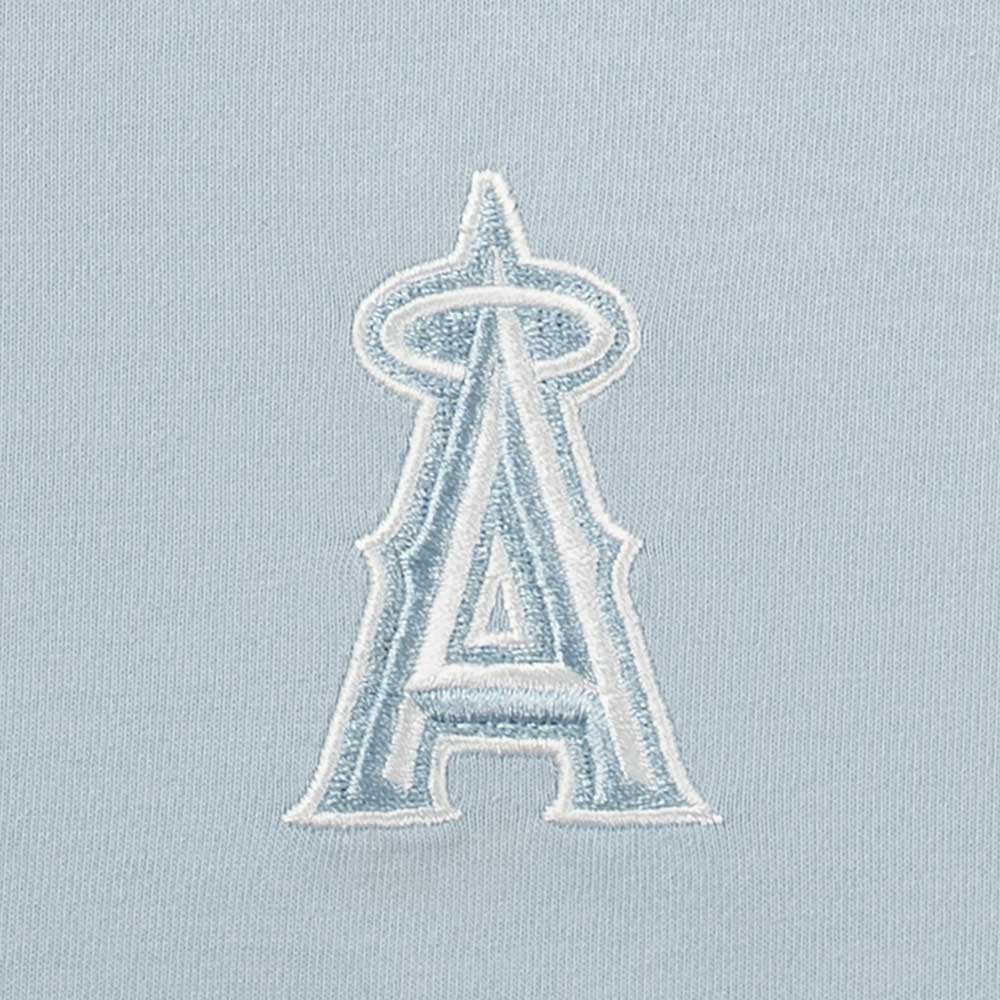 New Era Los Angeles Angels Major League Baseball Cartoon Soft Blue COOLERA Short Sleeve T-Shirt