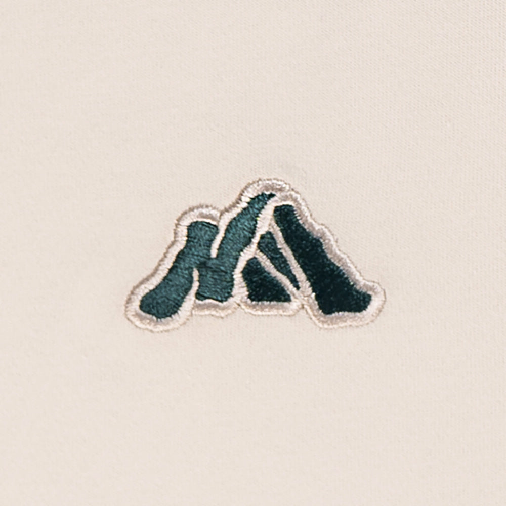 New Era Mini Mountain Logo SS26 Vintage Stone COOLERA Short Sleeve T-Shirt