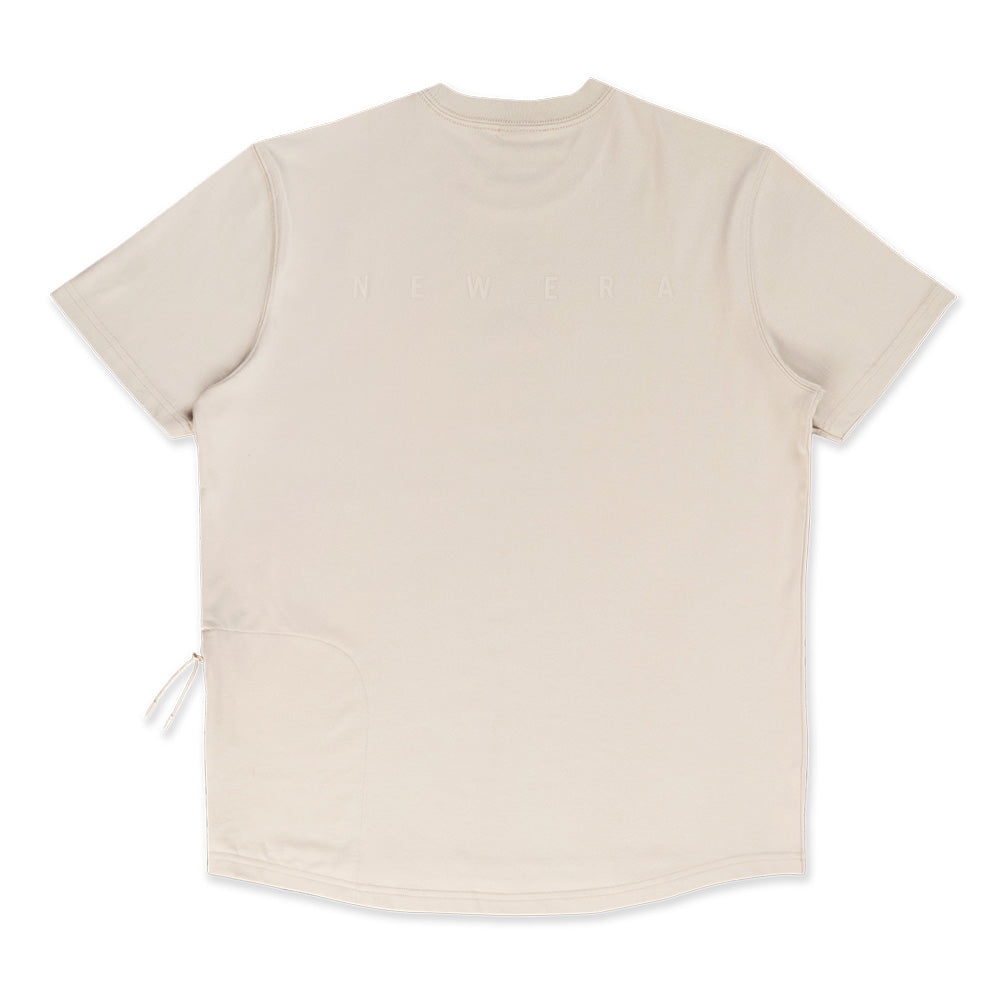 New Era Mini Mountain Logo SS26 Vintage Stone COOLERA Short Sleeve T-Shirt