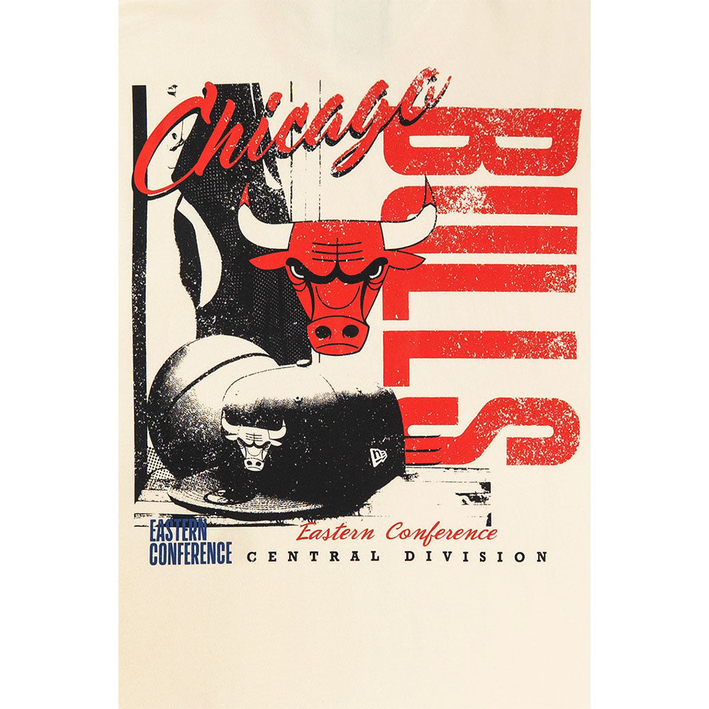 New Era Chicago Bulls League Mix Game Day Chrome White COOLERA Short Sleeve T-Shirt
