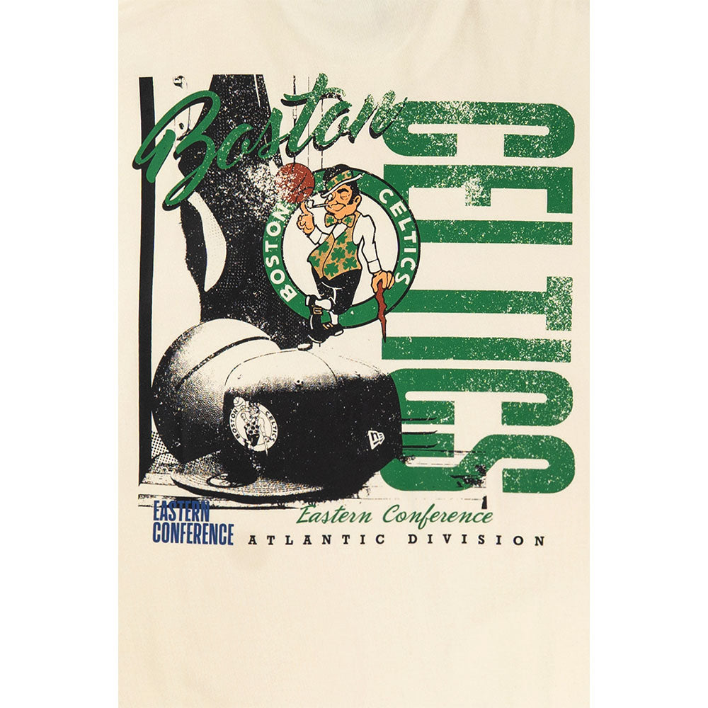 New Era Boston Celtics League Mix Game Day Chrome White COOLERA Short Sleeve T-Shirt