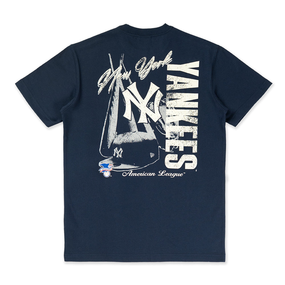 New Era New York Yankees League Mix Day Oceanside Blue COOLERA Short Sleeve T-Shirt