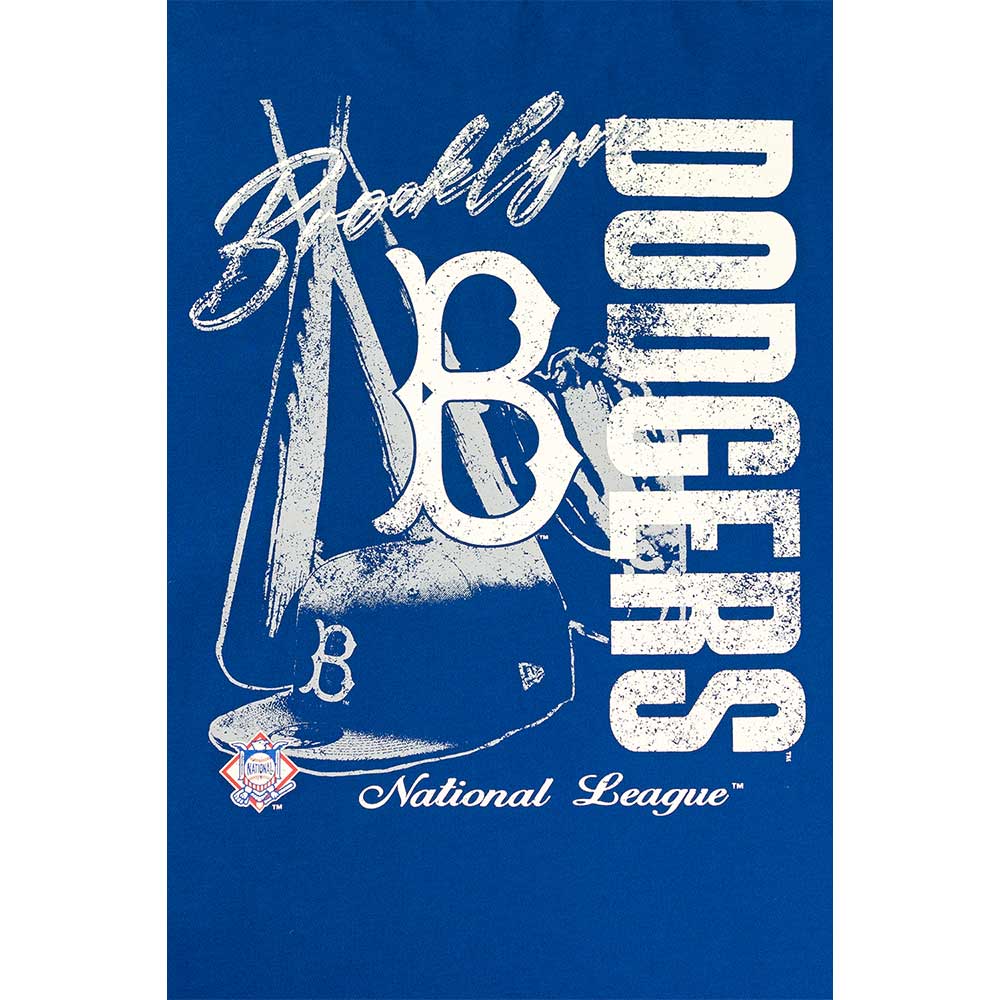 New Era Brooklyn Dodgers League Mix Day Dark Royal COOLERA Short Sleeve T-Shirt