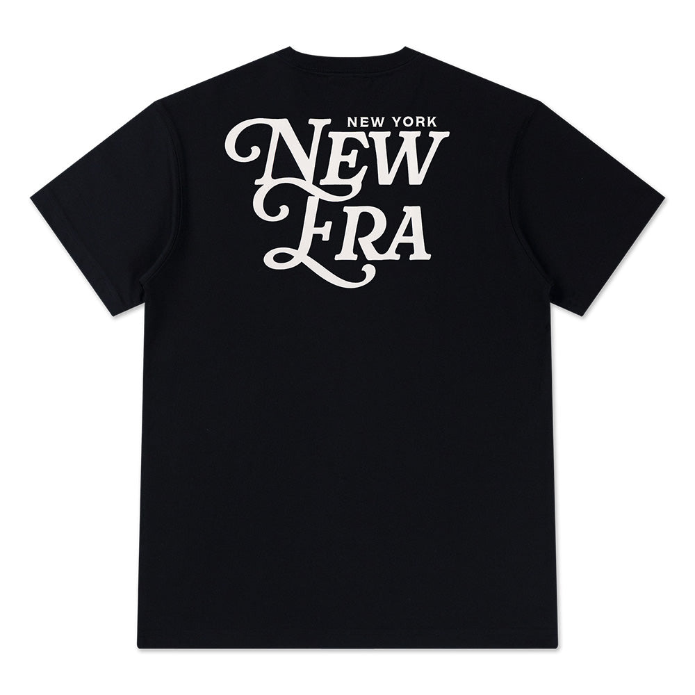 New Era Script Graphic Pack Black COOLERA Short Sleeve T-Shirt