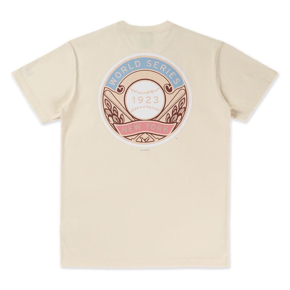 New Era New York Yankees 5950 Pack Stripes Chrome White COOLERA Short Sleeve T-Shirt