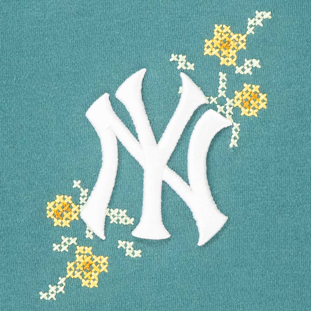 New Era New York Yankees 5950 Pack Garden Pine Needle Green COOLERA Short Sleeve T -Shirt