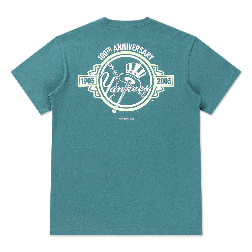 New Era New York Yankees 5950 Pack Garden Pine Needle Green COOLERA Short Sleeve T -Shirt