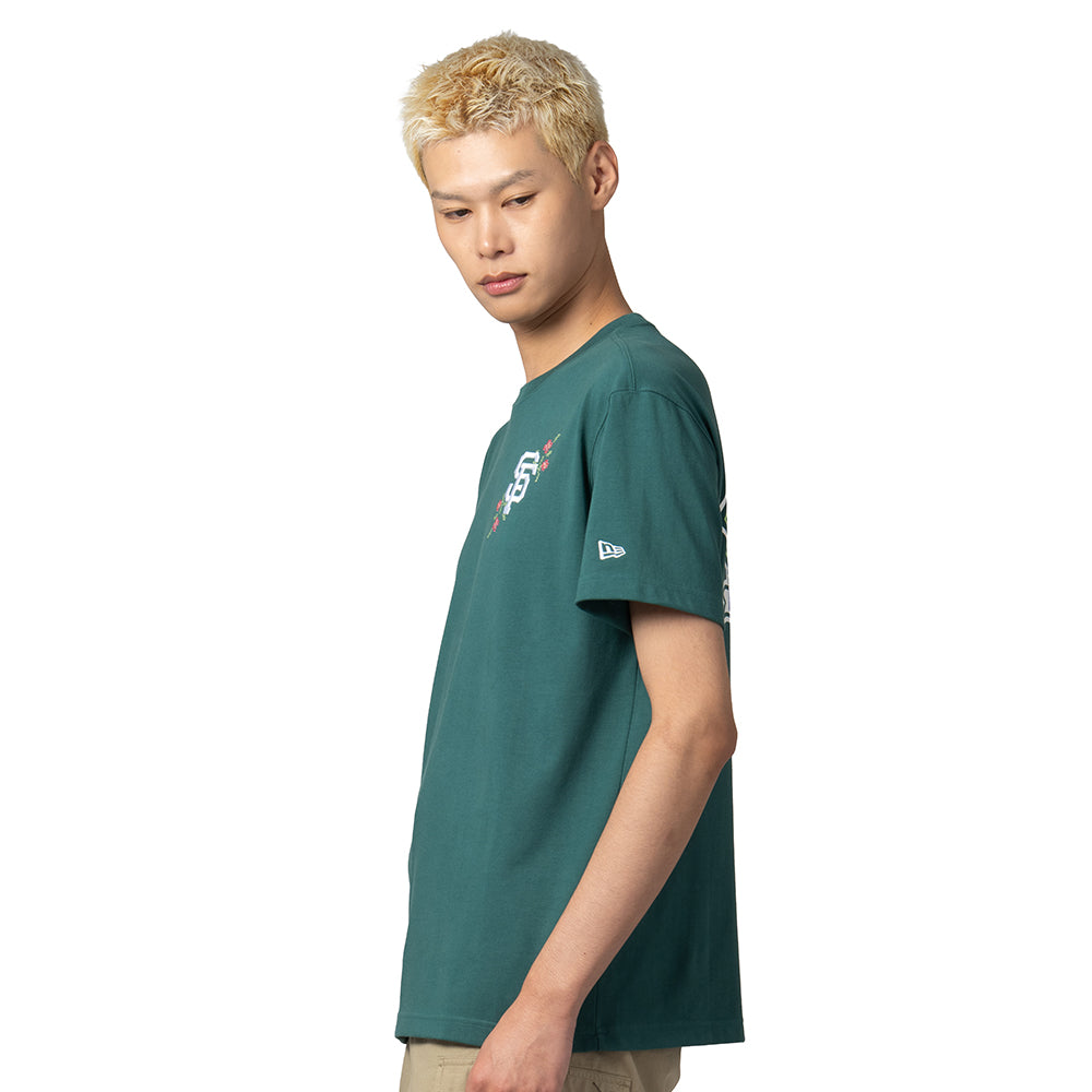 New Era New York Yankees 5950 Pack Garden Pine Needle Green COOLERA Short Sleeve T -Shirt