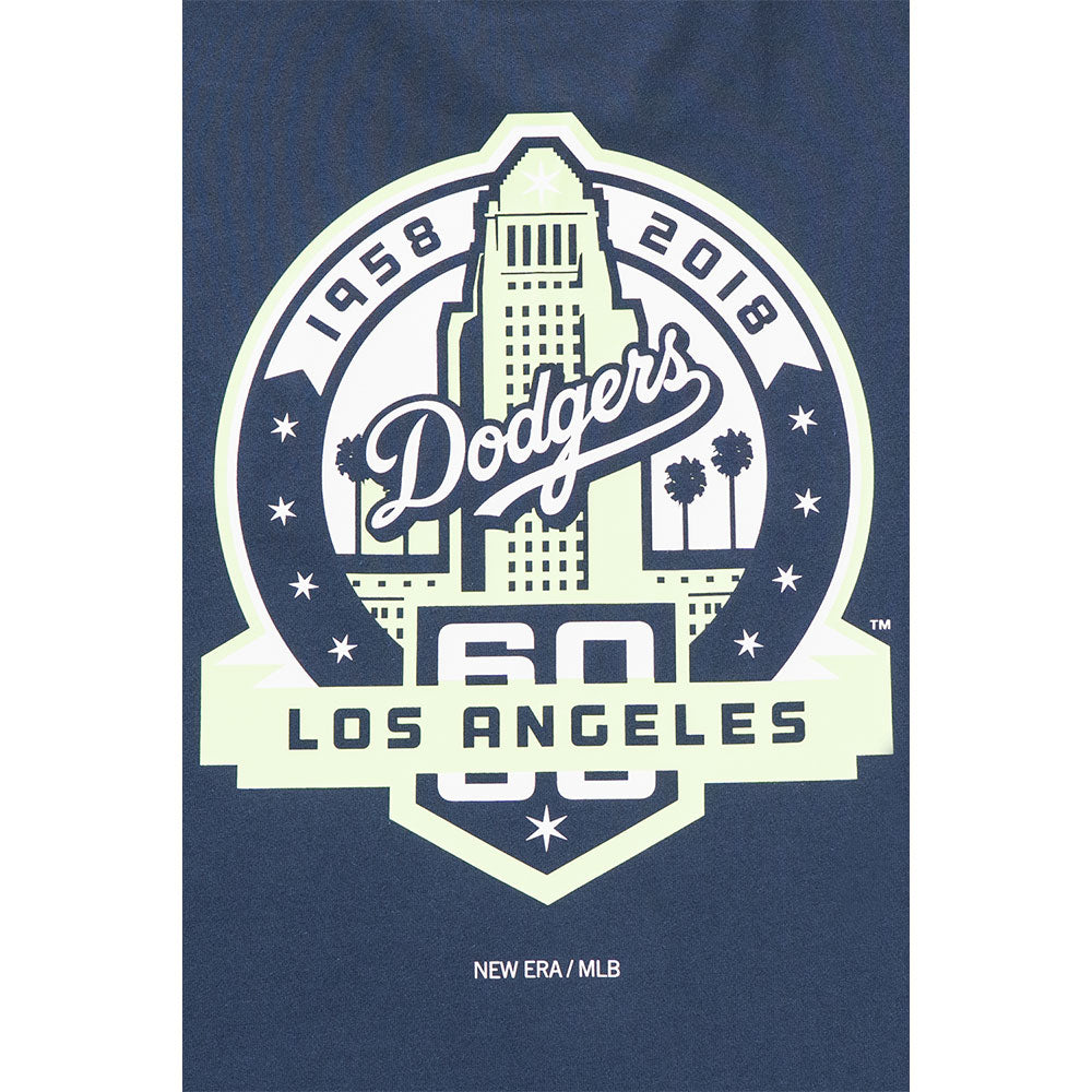 New Era Los Angeles Dodgers 5950 Pack Garden Oceanside Blue COOLERA Short Sleeve T-Shirt