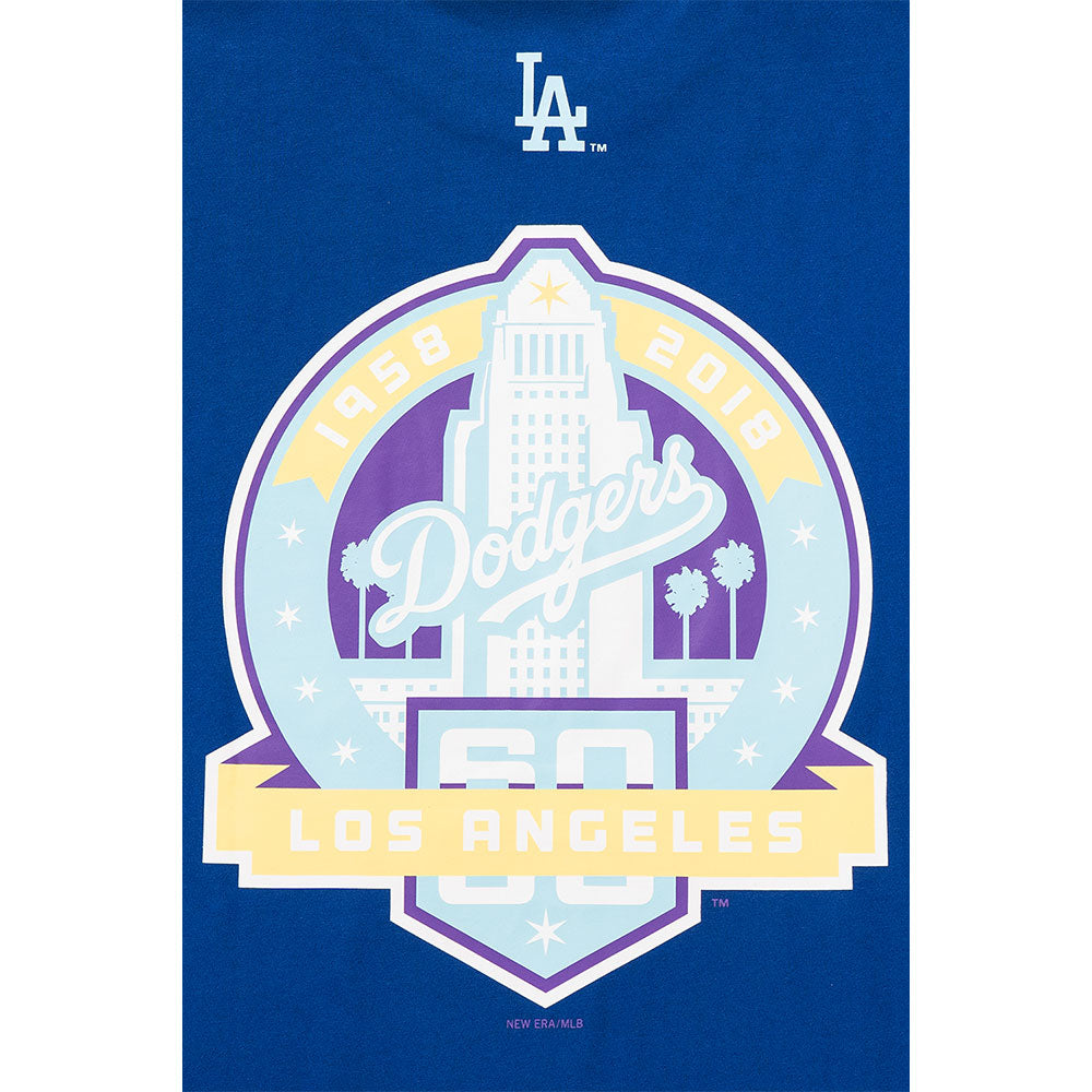 New Era Los Angeles Lakers 5950 Pack Fire Dark Royal COOLERA Short Sleeve T-Shirt