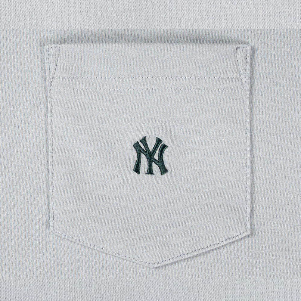 New Era New York Yankees Color Era SS26 Silver Snow COOLERA Pocket Short Sleeve T-Shirt