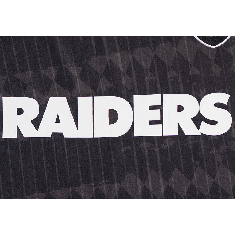 New Era Las Vegas Raiders Soccer Jersey Pack SS26 Black Soccer Jersey