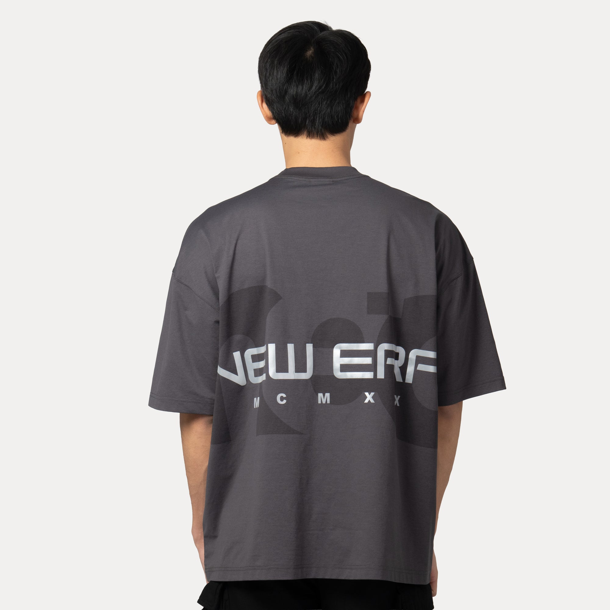 Wordmark Urban Core Black Oversized Short Sleeve T-Shirt