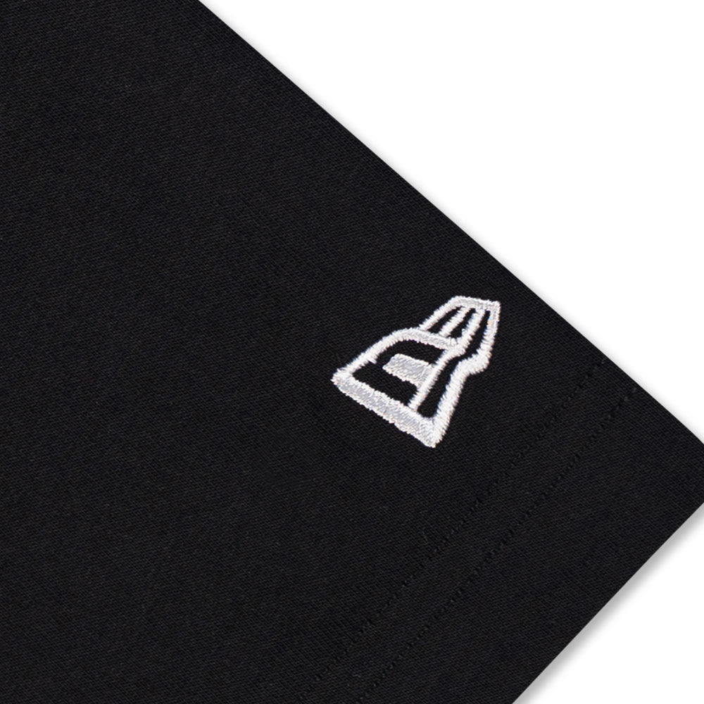 New Era Street Archived Black Oversized Short Sleeve T-Shirt
