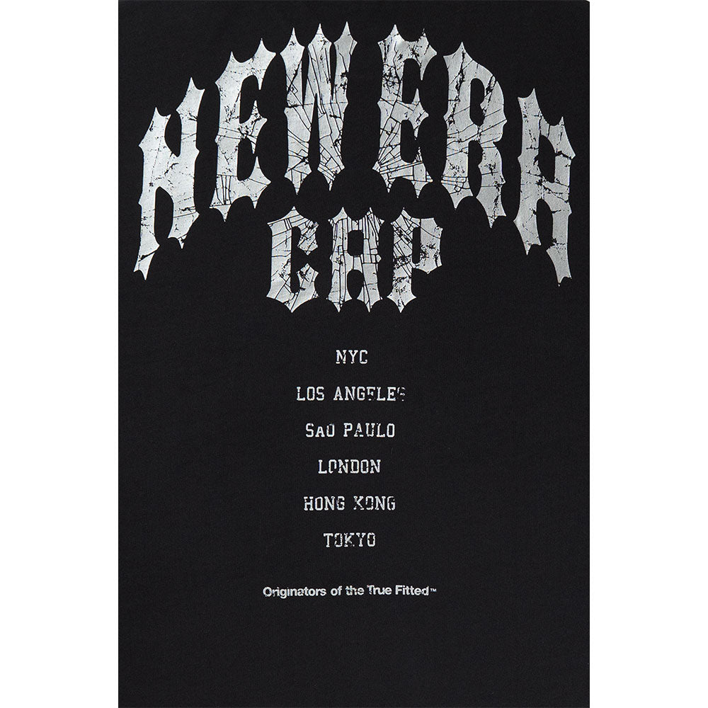 New Era Street Archived Black Oversized Short Sleeve T-Shirt