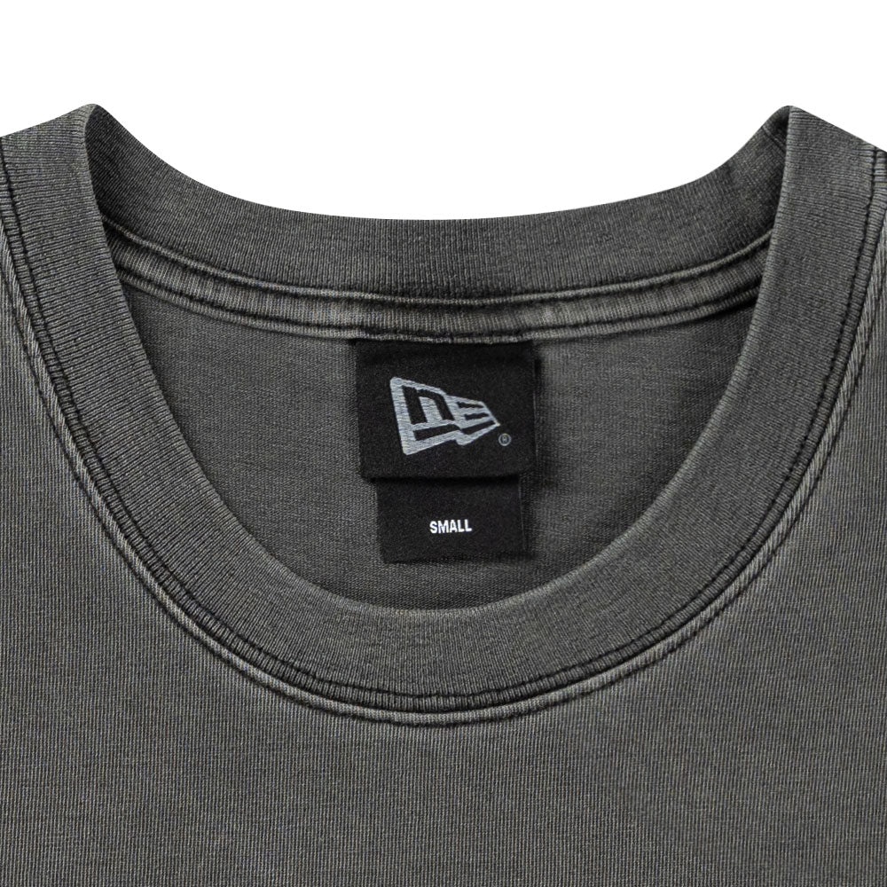 New Era Wordmark Street Archived Black Oversized Short Sleeve T-Shirt