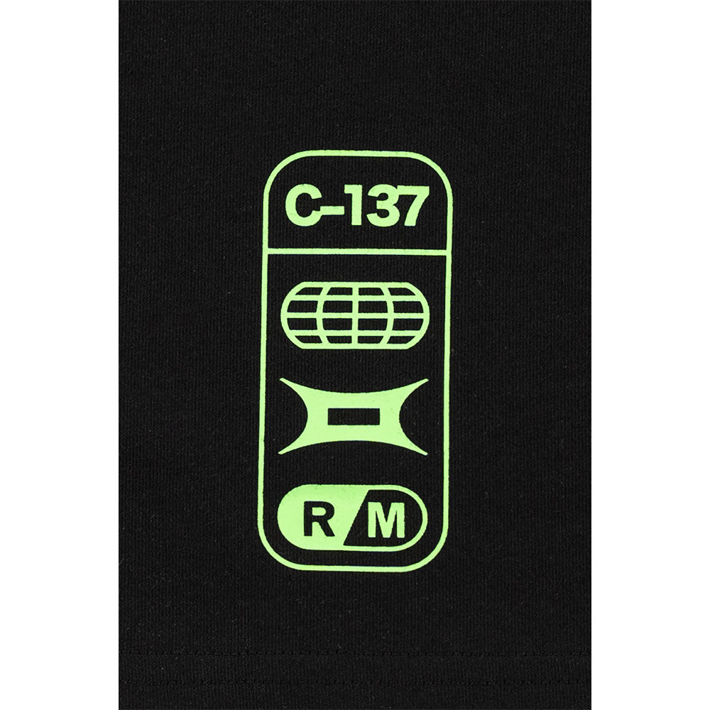 New Era x Rick & Morty Black COOLERA Oversized Short Sleeve T-Shirt