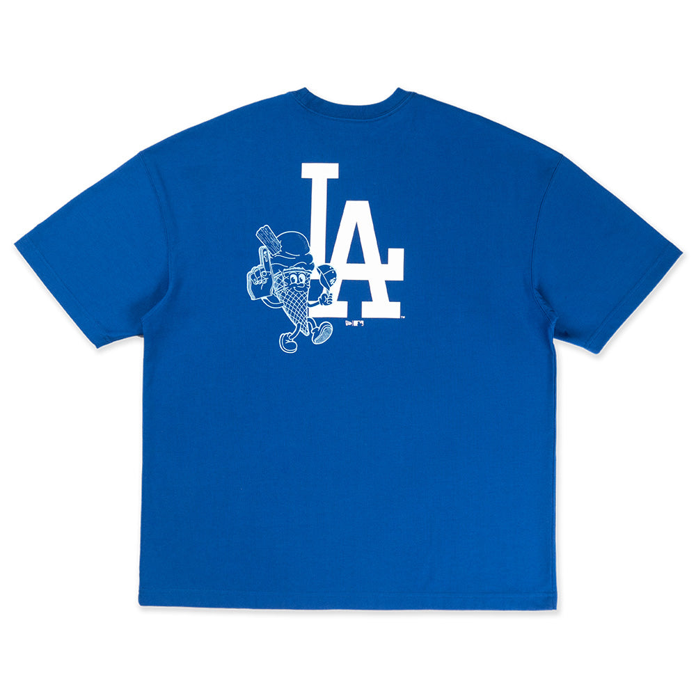 New Era Los Angeles Dodgers Graphic Pack Dark Royal Oversized COOLERA Short Sleeve T-Shirt