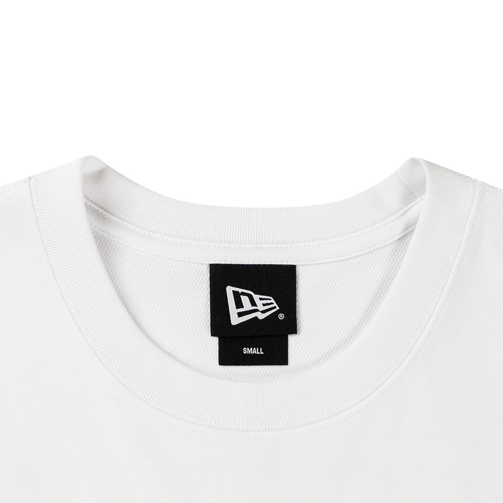 New Era Chicago Bulls Graphic Pack White COOLERA Oversized Short Sleeve T-Shirt