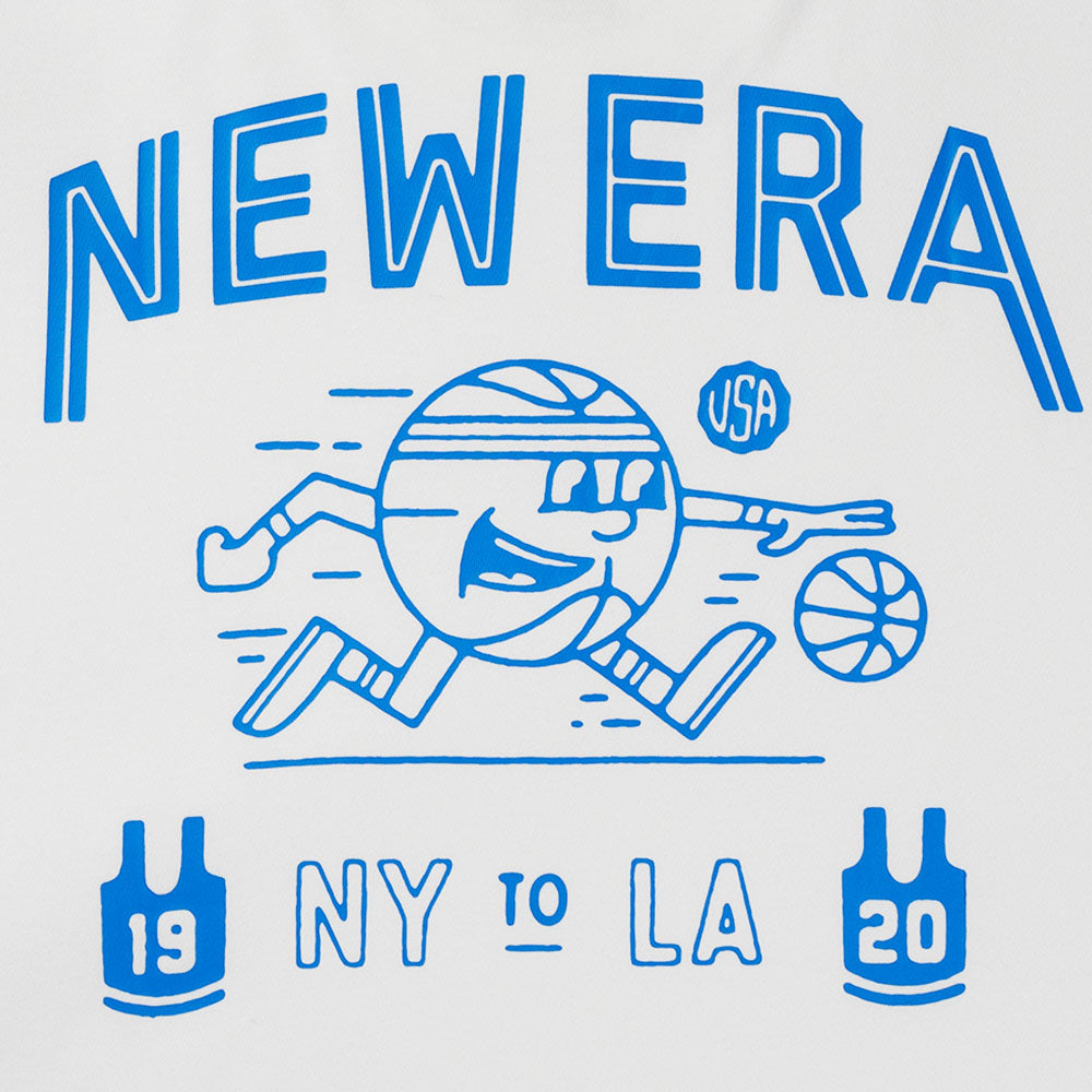 New Era Wordmark Graphic Pack White COOLERA Oversized Short Sleeve T-Shirt