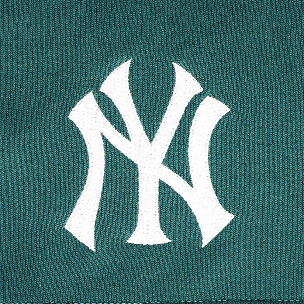 New Era New York Yankees Color Era SS26 Pine Needle Green Knit Shorts