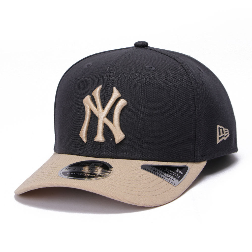 New Era New York Yankees Seasonal Core Graphite Oatmilk 9SEVENTY Stretch Snapback Cap (PH Exclusive)