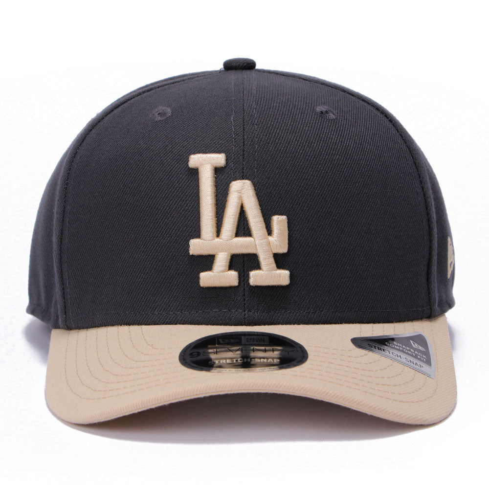 New Era Los Angeles Dodgers Seasonal Core Graphite Oatmilk 9SEVENTY Stretch Snapback Cap (PH Exclusive)