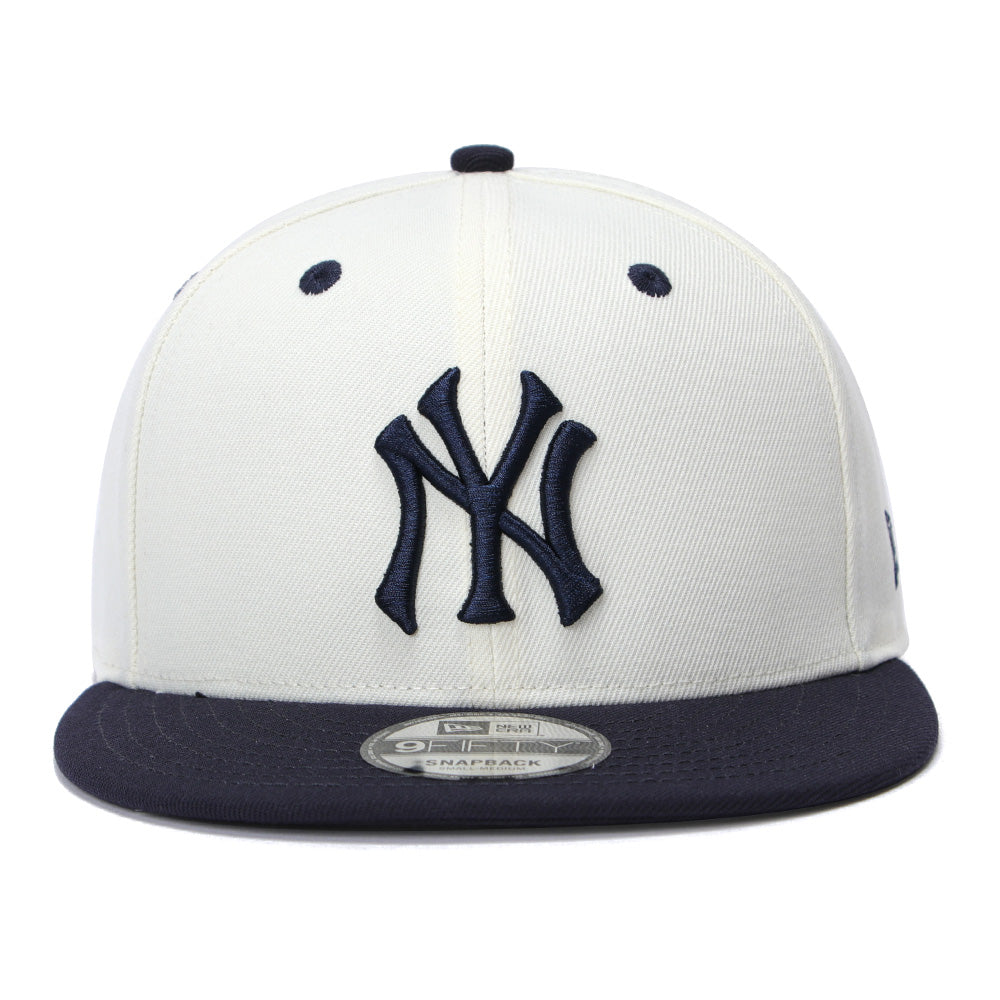 New Era New York Yankees Seasonal Core Chrome White Navy 9FIFTY Snapback Cap (PH Exclusive)