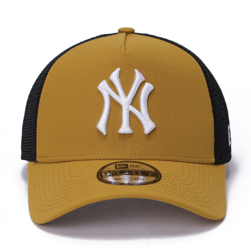 New Era New York Yankees Seasonal Core Bronze 9FORTY A-Frame Trucker Snapback Cap (PH EXCLUSIVE)