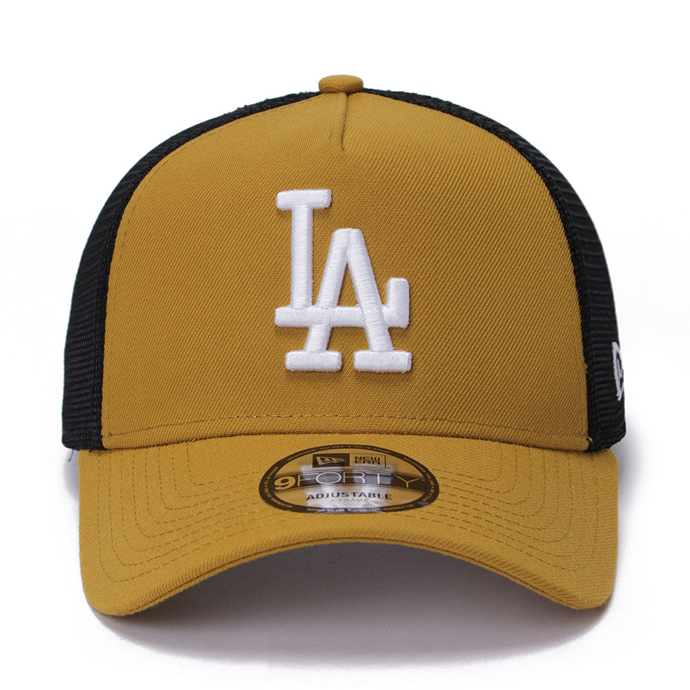 New Era Los Angeles Dodgers Seasonal Core Bronze 9FORTY A-Frame Trucker Snapback Cap (PH EXCLUSIVE)