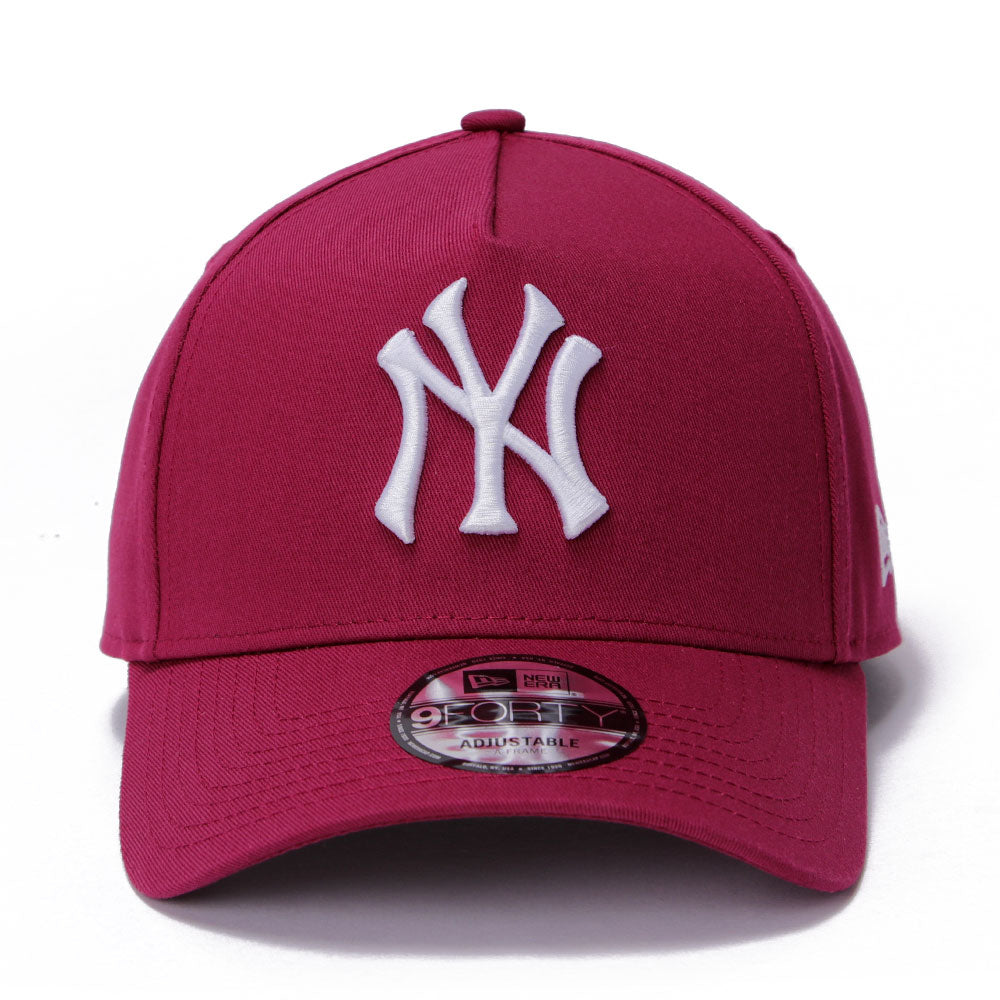 New Era New York Yankees Seasonal Core Damson 9FORTY A-Frame Snapback Cap (PH EXCLUSIVE)