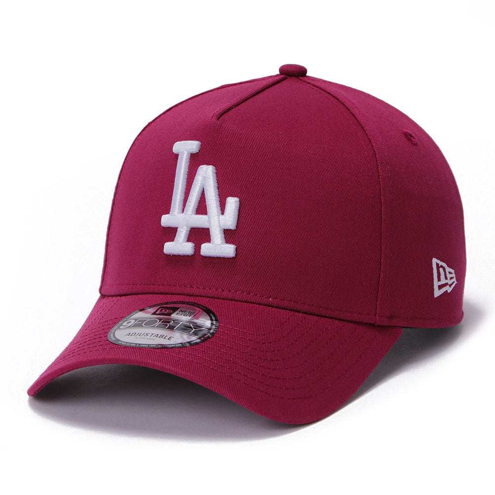 New Era Los Angeles Dodgers Seasonal Core Damson 9FORTY A-Frame Snapback Cap (PH EXCLUSIVE)
