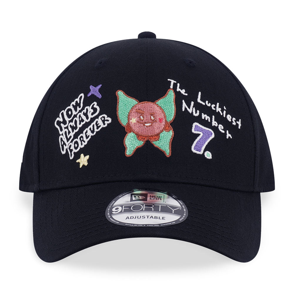 New Era x BT21 The Journey Shooky Black 9FORTY Adjustable Cap