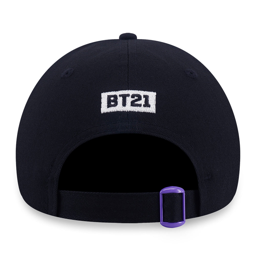 New Era x BT21 The Journey Cooky Black 9FORTY Adjustable Cap