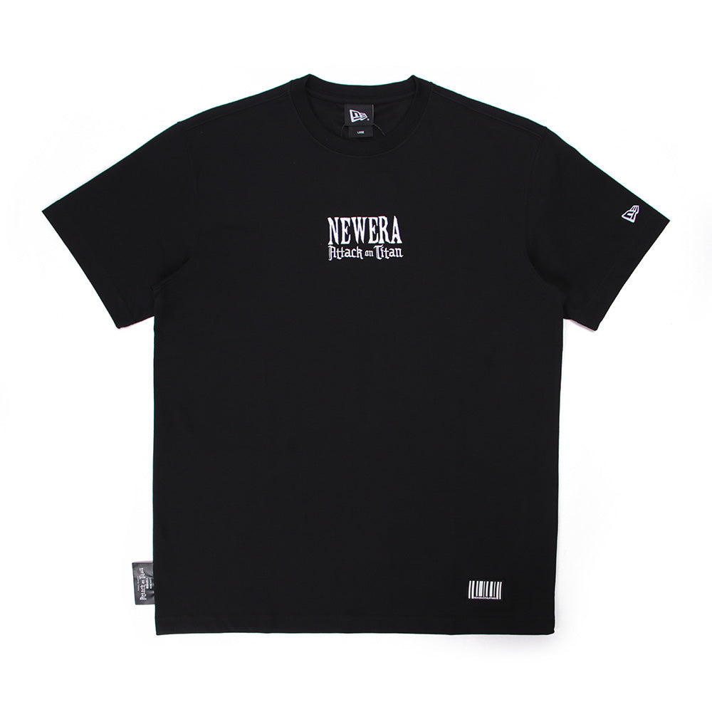 New Era x Attack on Titan Part 2 Black COOLERA Short Sleeve T-Shirt (PH Exclusive)