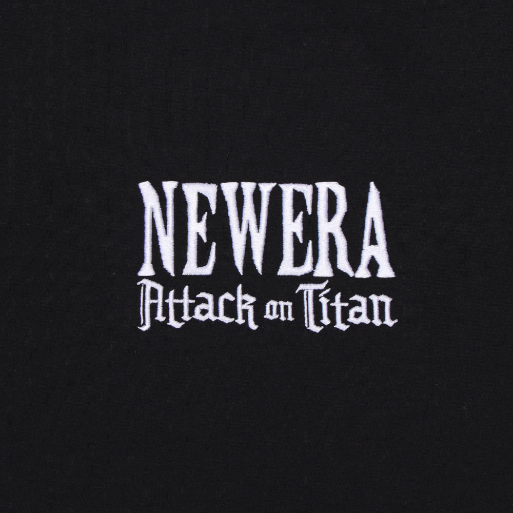 New Era x Attack on Titan Part 2 Black COOLERA Short Sleeve T-Shirt (PH Exclusive)
