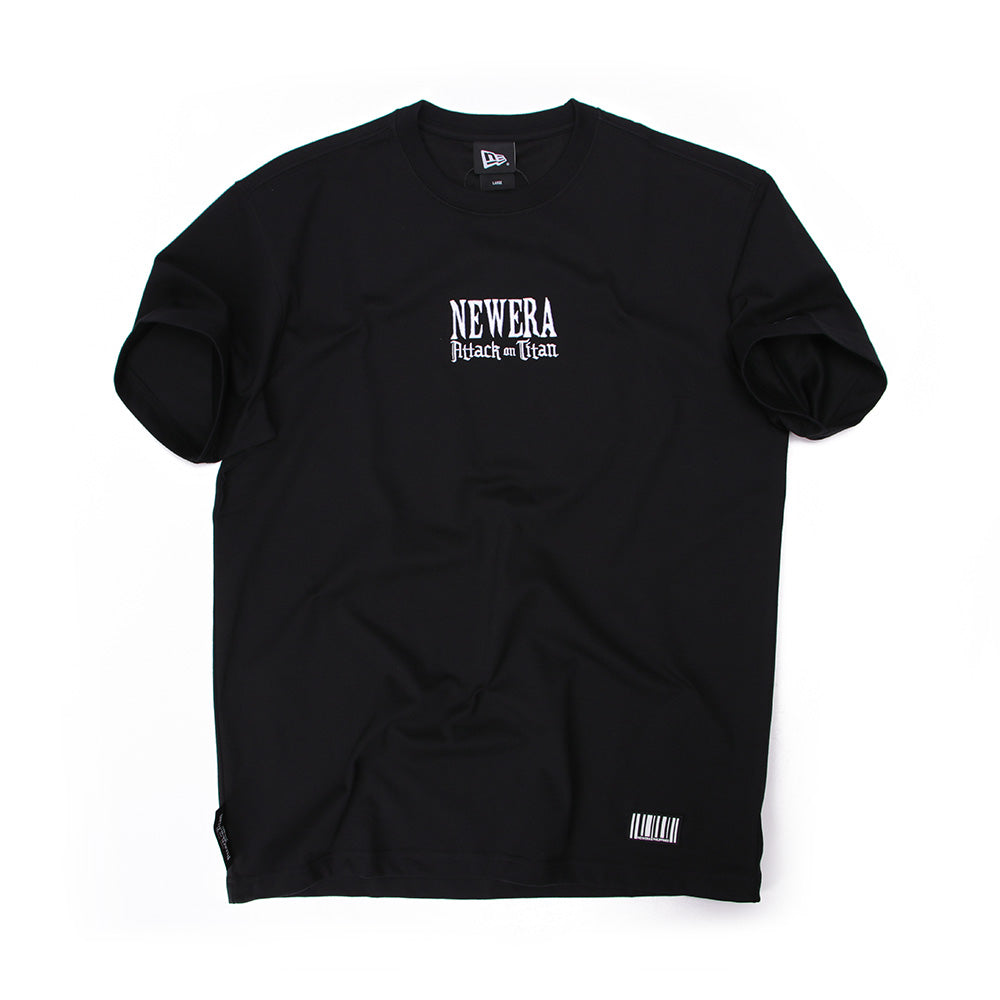 New Era x Attack on Titan Part 2 Black COOLERA Short Sleeve T-Shirt (PH Exclusive)