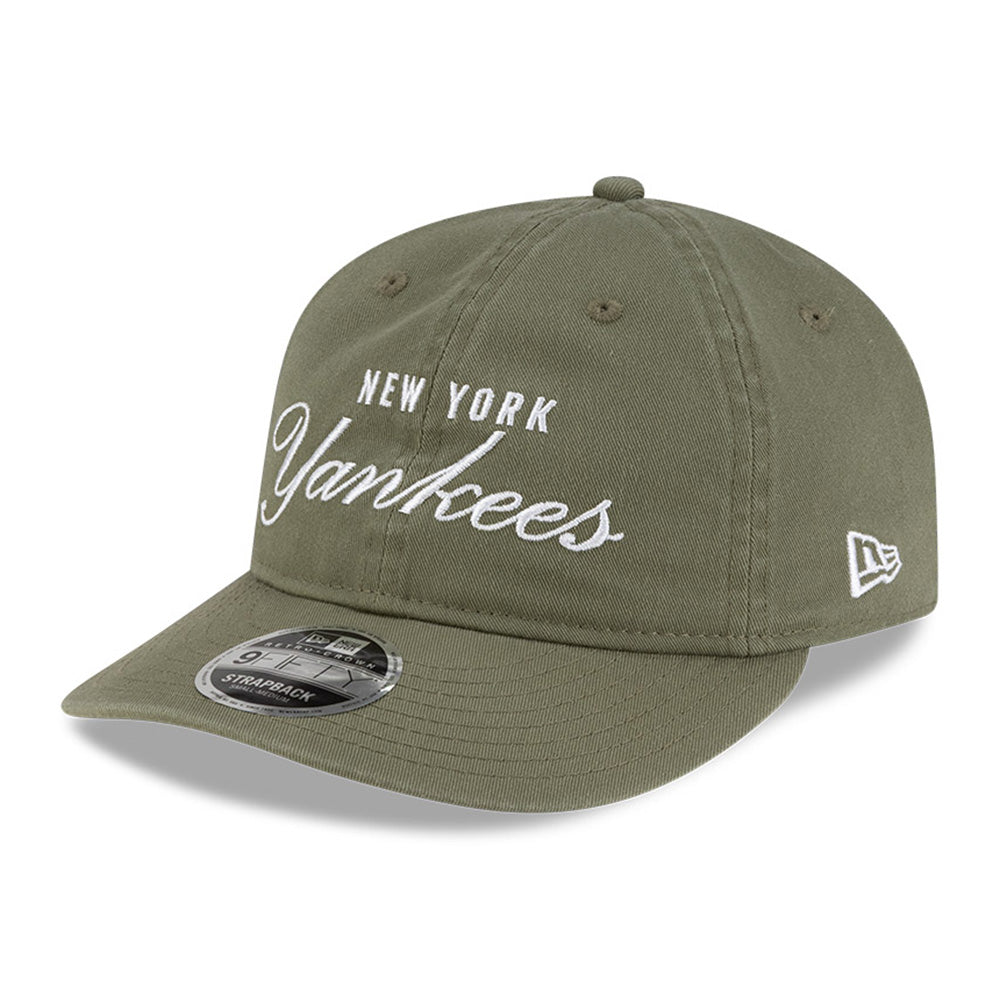New Era New York Yankees thisisneverthat x MLB Olive 9FIFTY Retro Crown Snapback Cap ( LIMITED EXCLUSIVE )