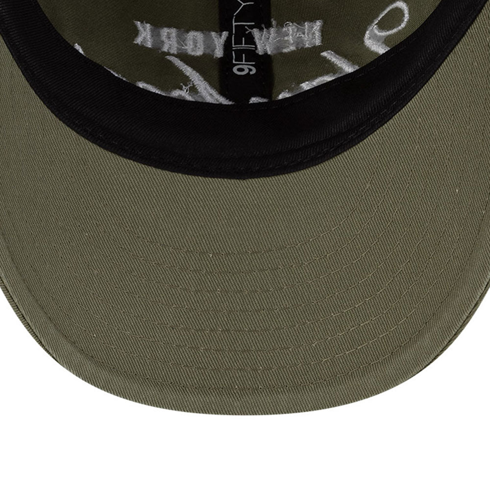 New Era New York Yankees thisisneverthat x MLB Olive 9FIFTY Retro Crown Snapback Cap ( LIMITED EXCLUSIVE )