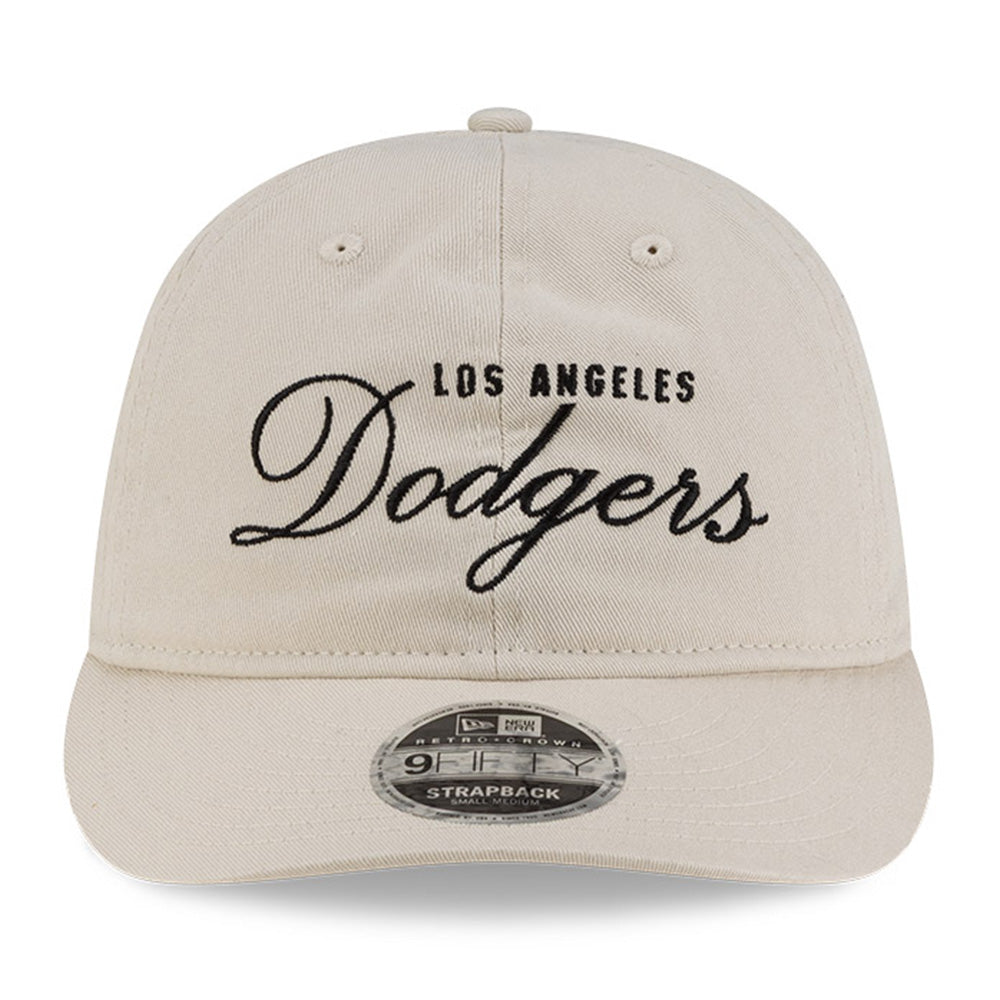 New Era Los Angeles Dodgers thisisneverthat x MLB Ivory 9FIFTY Retro Crown Snapback Cap ( LIMITED EXCLUSIVE )