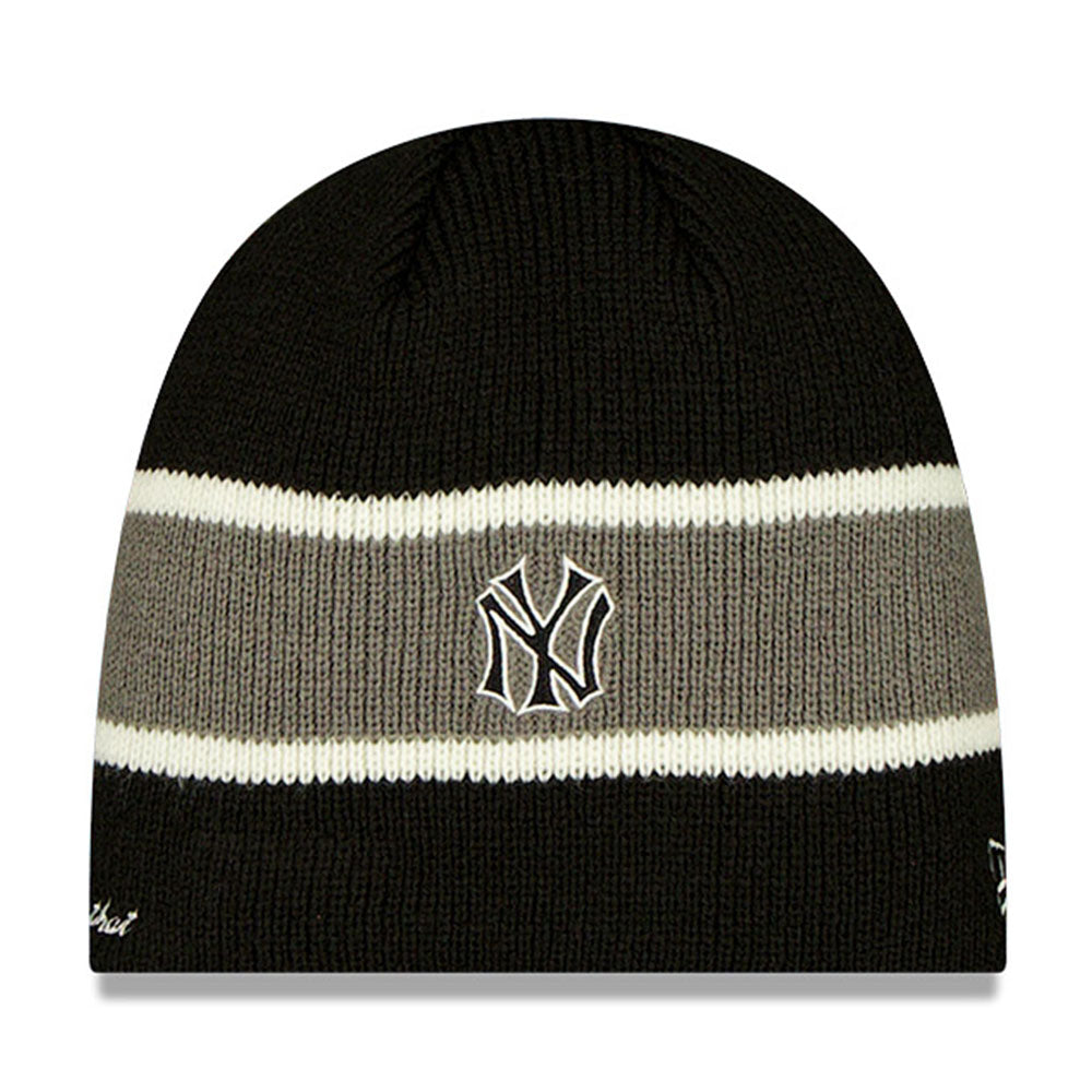 New Era New York Yankees thisisneverthat x MLB Black Basic Beanie ( LIMITED EXCLUSIVE )