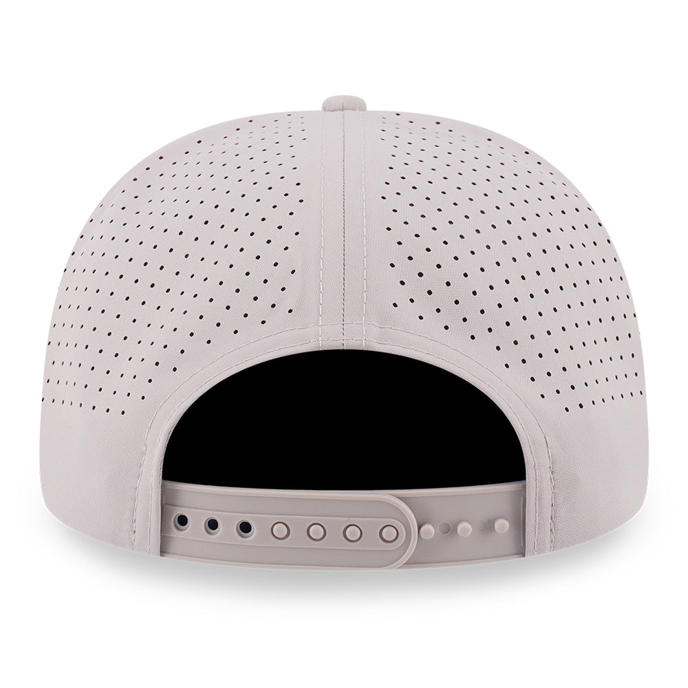 New Era Script Stone 9SEVENTY Stretch Snapback Cap (with Sunglass Holder)